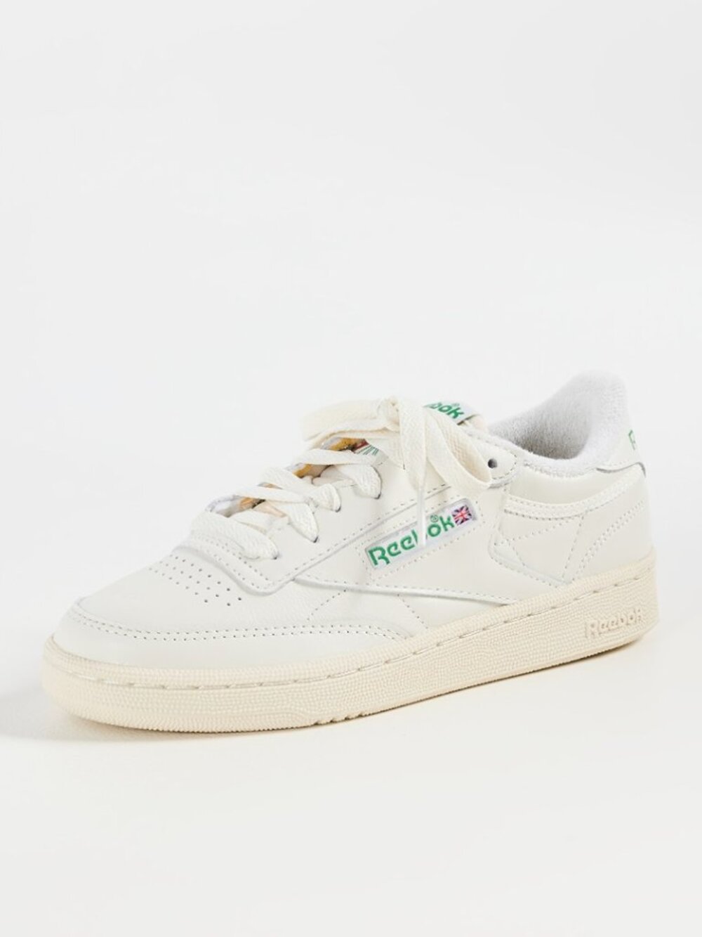 Reebok - Club C 85 Vintage Sneakers in Chalk - Women's Size 6